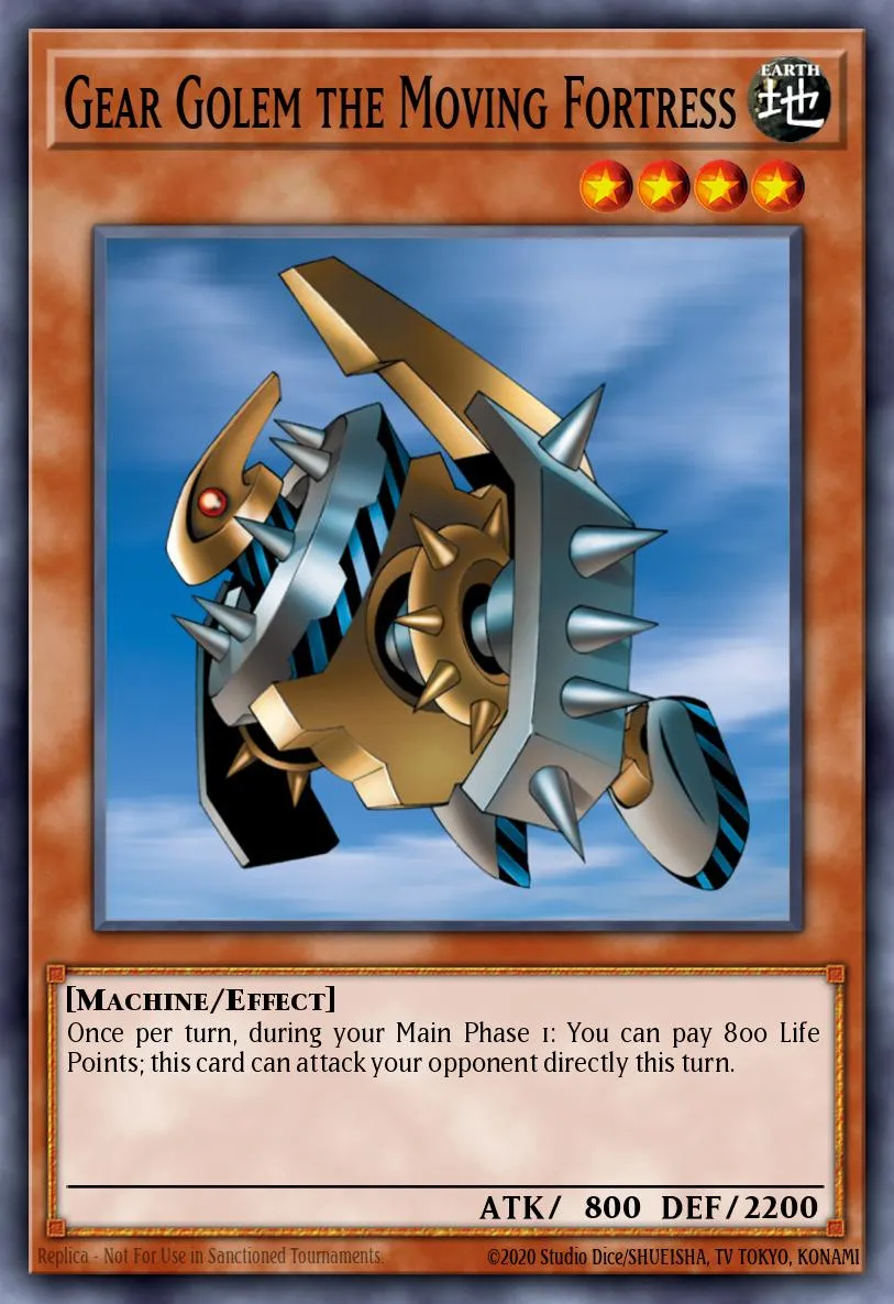 Gear Golem the Moving Fortress · Ancient Sanctuary 30190809/112