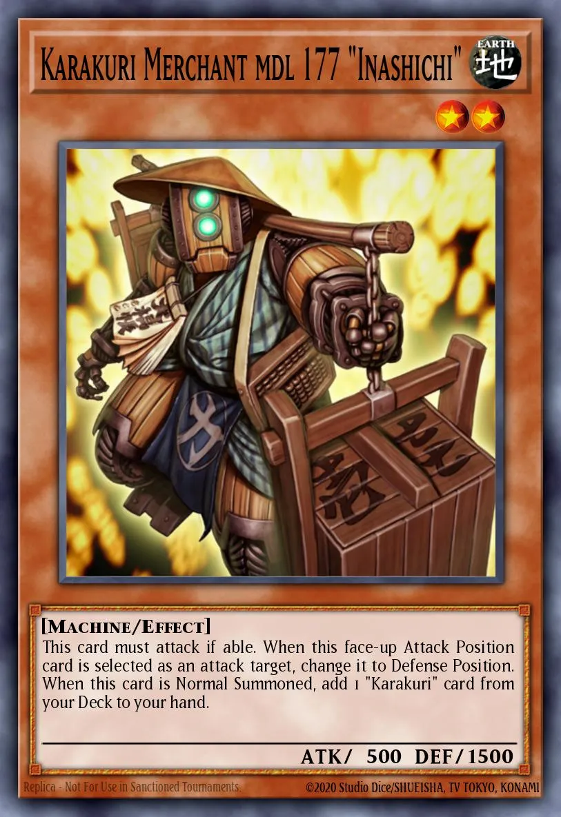 Karakuri Merchant mdl 177 "Inashichi" · Starstrike Blast Sneak Peek Participation Card 30230789/1