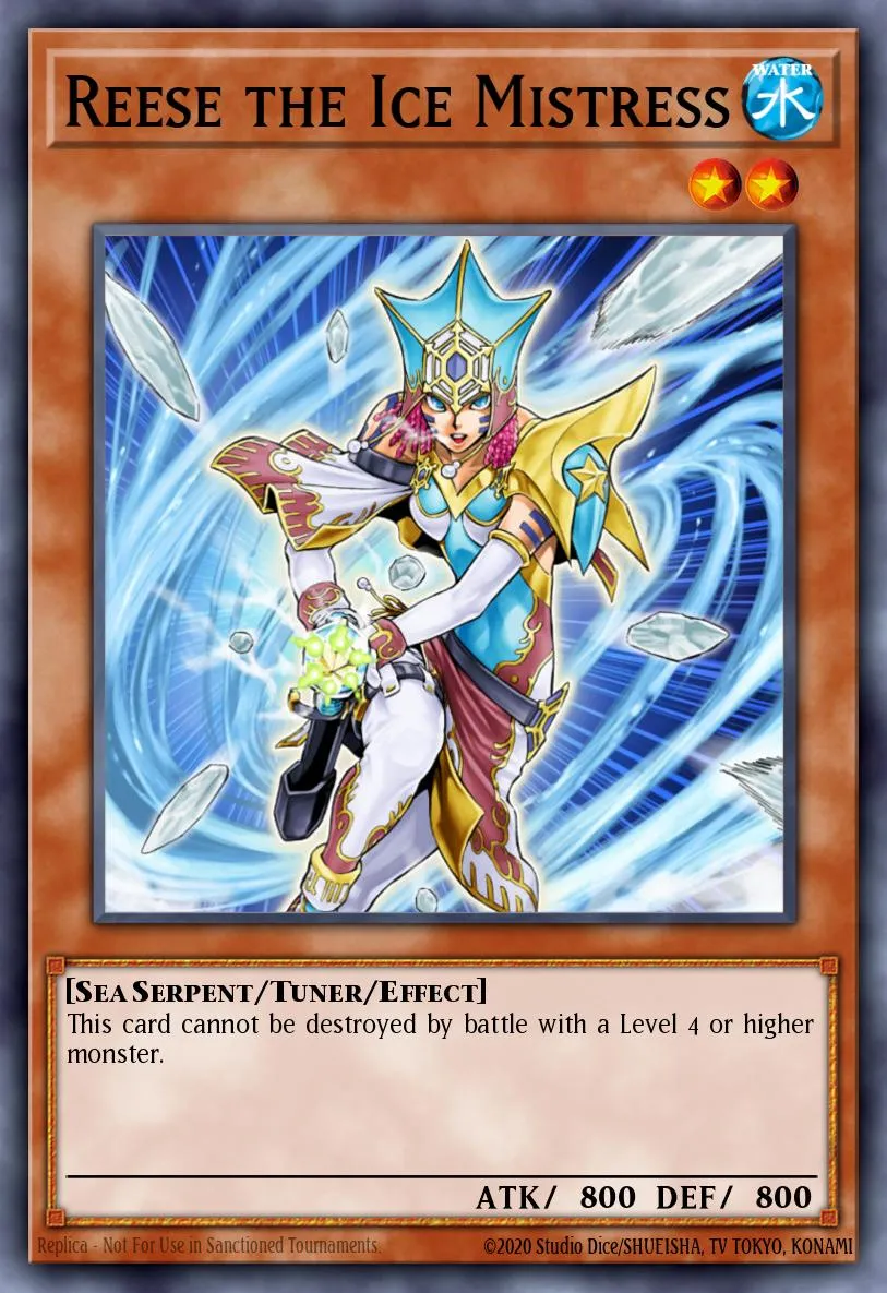 Reese the Ice Mistress · Duel Terminal 1 30276969/100