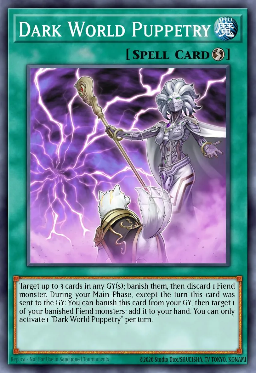 Dark World Puppetry · Structure Deck: Dark World 30284022/45