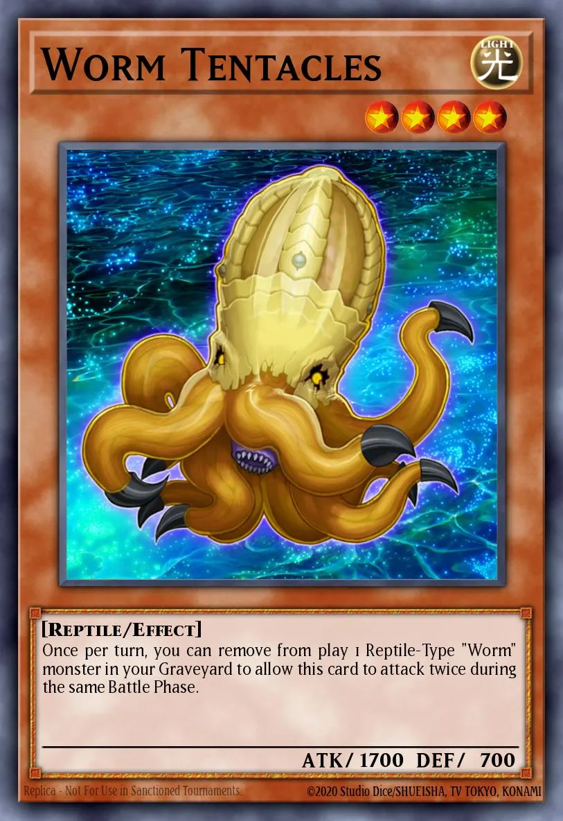 Worm Tentacles · Duel Terminal 3 30299166/100