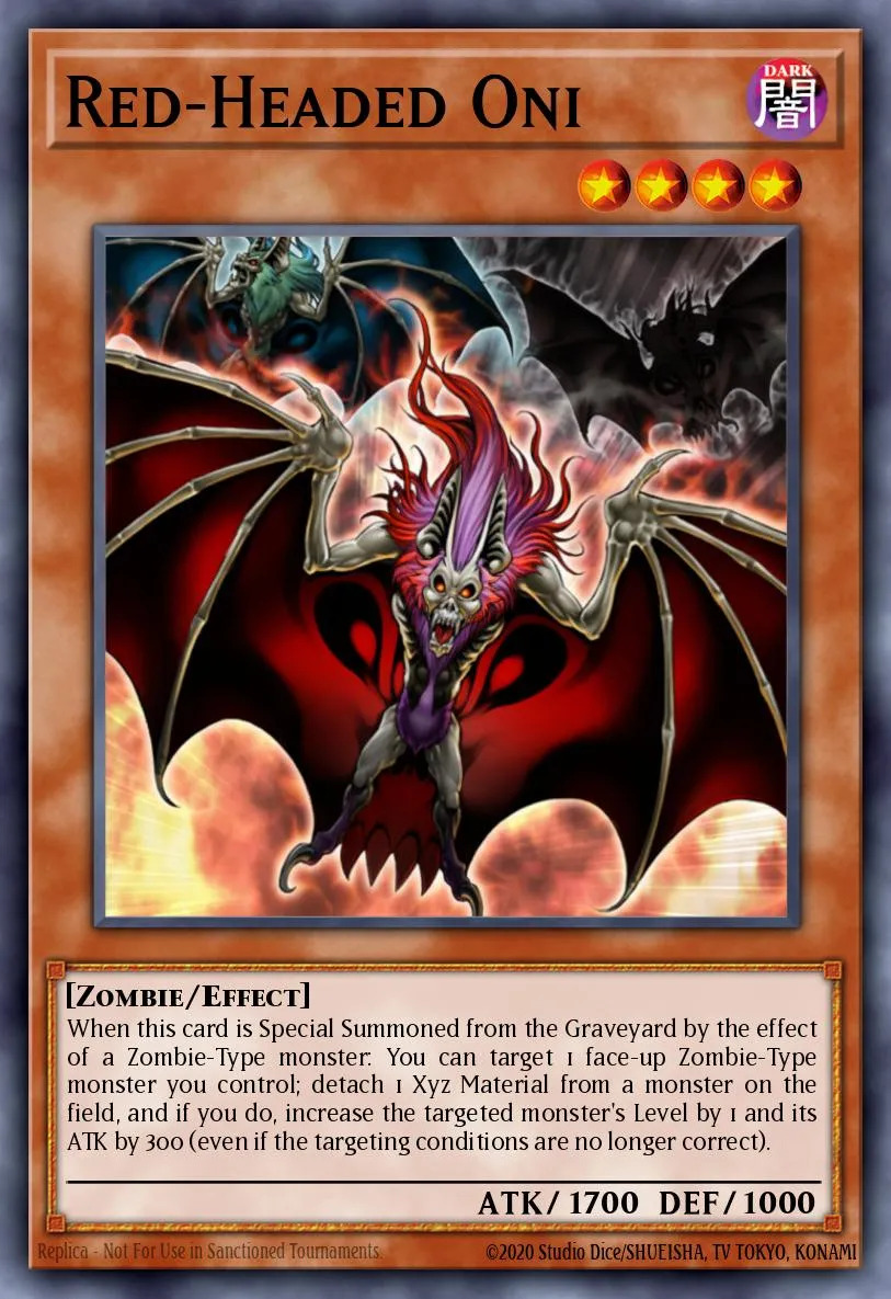 Red-Headed Oni · Galactic Overlord Sneak Peek Participation Card 30494314/1