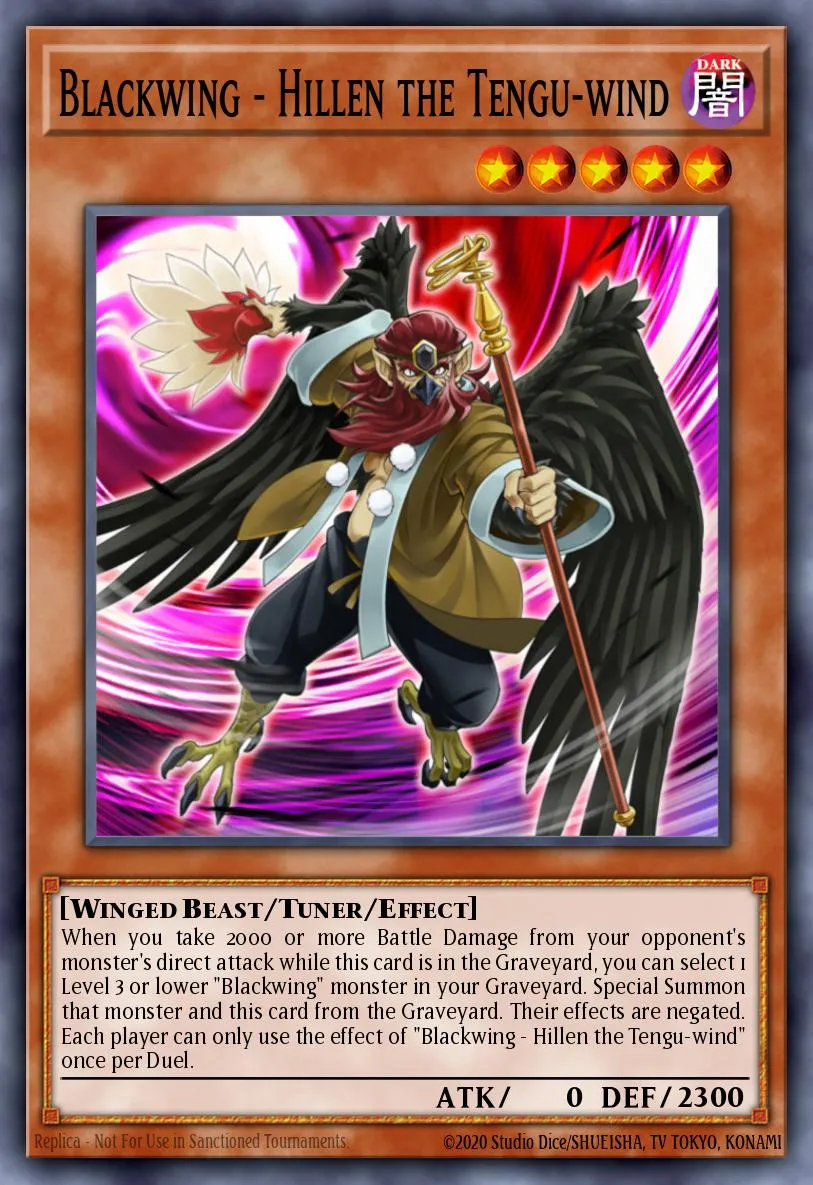 Blackwing - Hillen the Tengu-wind · Extreme Victory Sneak Peek Participation Card 3072808/1