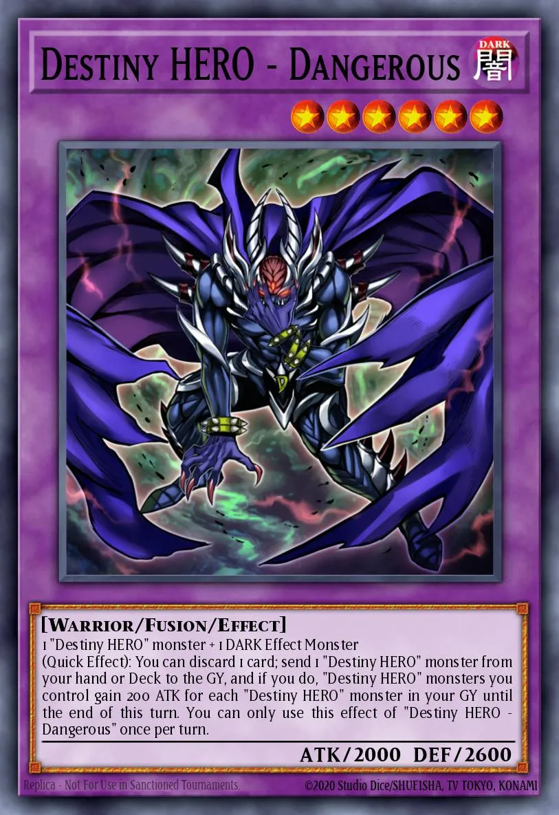 Destiny HERO - Dangerous · Code of the Duelist Special Edition 30757127/4