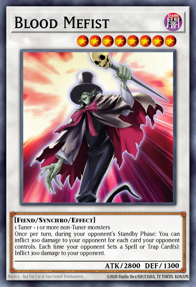 Blood Mefist · Yu-Gi-Oh! Championship Series 2023 prize card 30757396/1