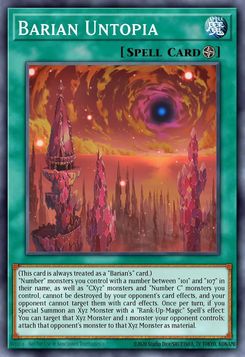 Barian Untopia · Maze of Memories 30761649/67
