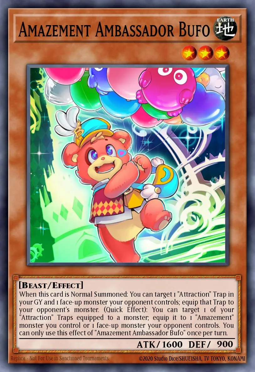 Amazement Ambassador Bufo · Lightning Overdrive Premiere! promotional card 30829071/1