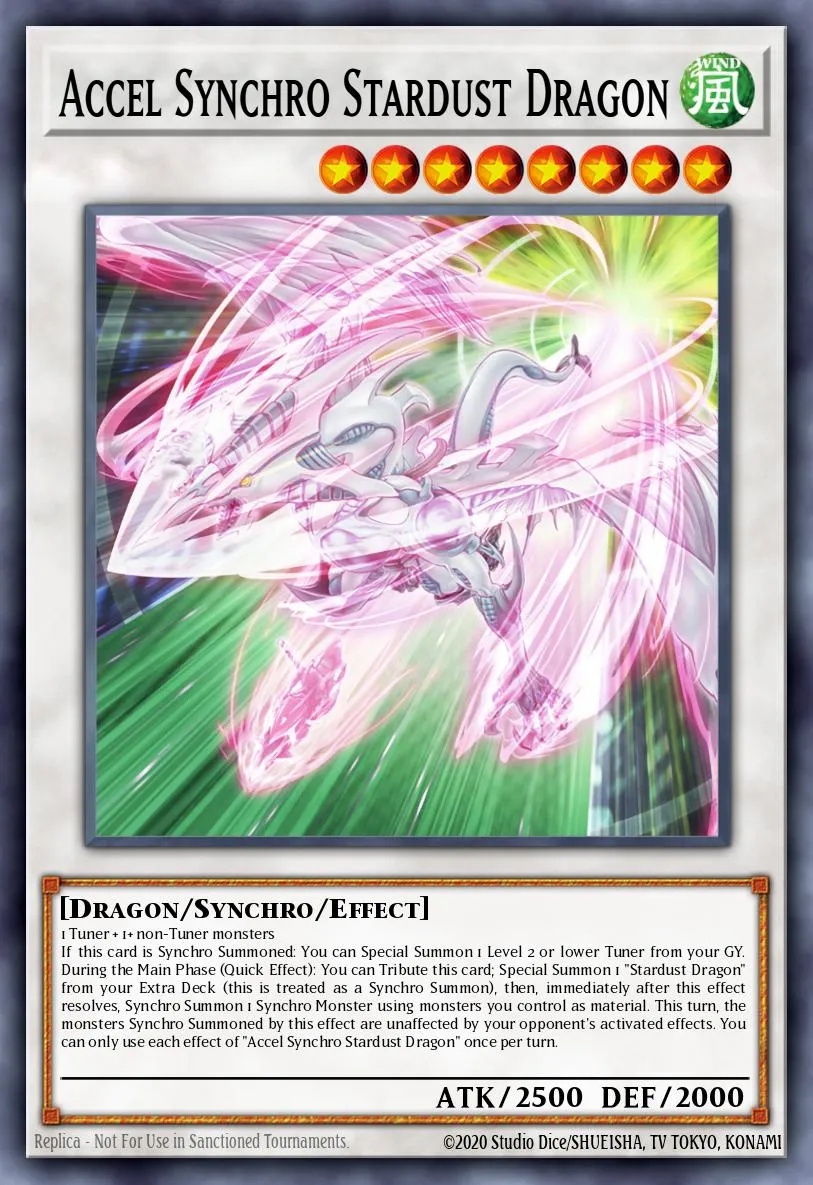 Accel Synchro Stardust Dragon · Maze of Memories 30983281/67