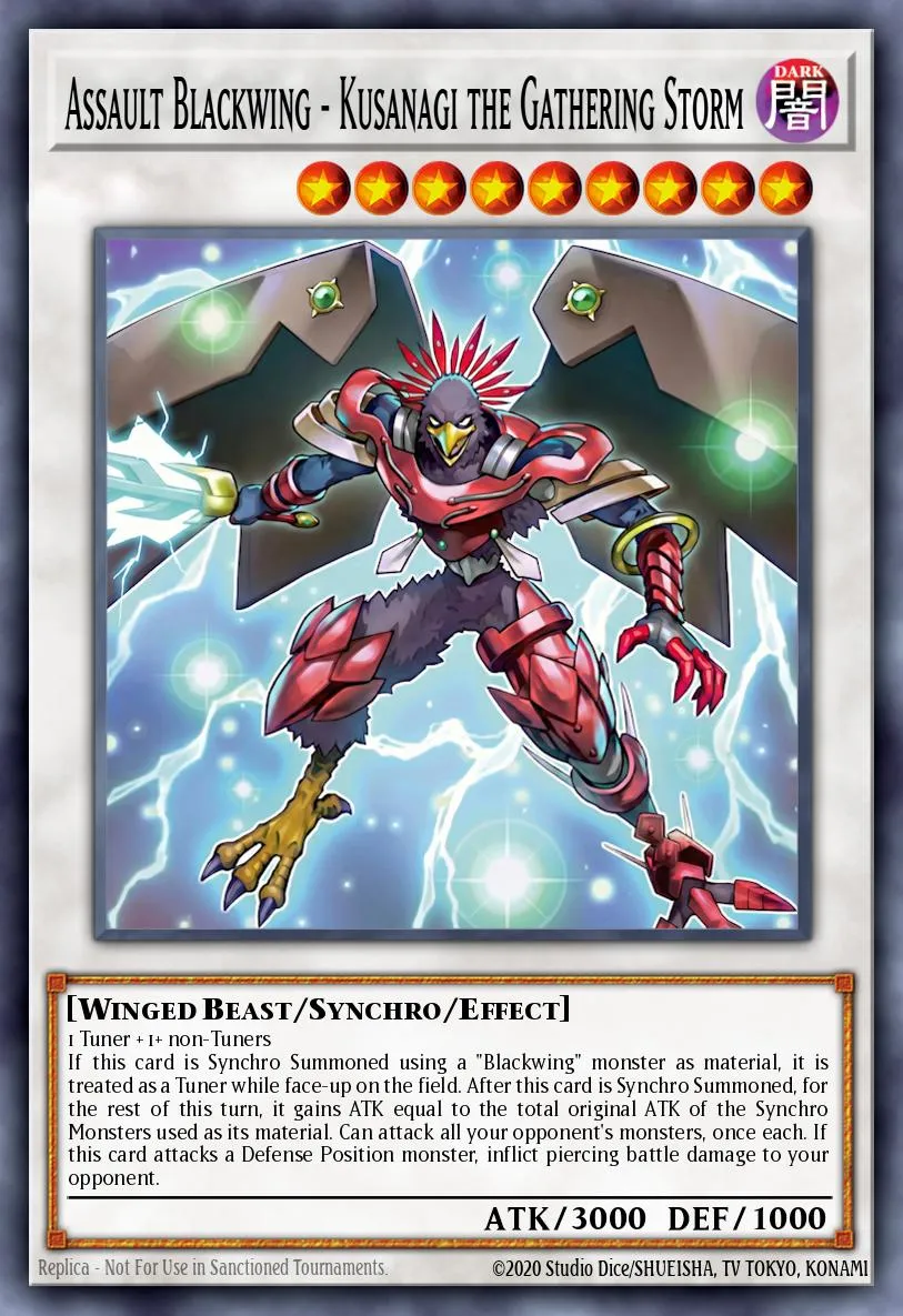 Assault Blackwing - Kusanagi the Gathering Storm · Yu-Gi-Oh (No Set) 31114334