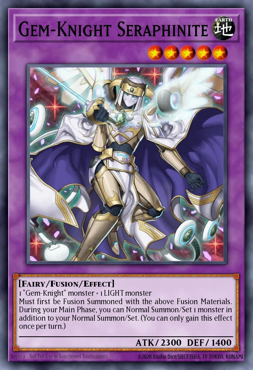 Gem-Knight Seraphinite · Duel Terminal 7b 3113836/49