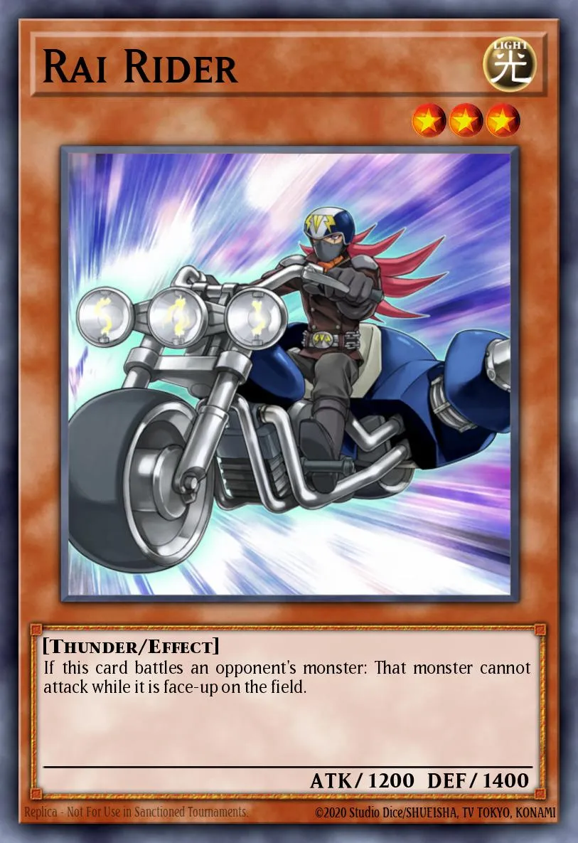 Rai Rider · Photon Shockwave Sneak Peek Participation Card 31173519/1
