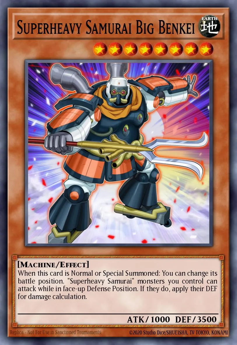 Superheavy Samurai Big Benkei · Duelist Alliance: Deluxe Edition 3117804/7