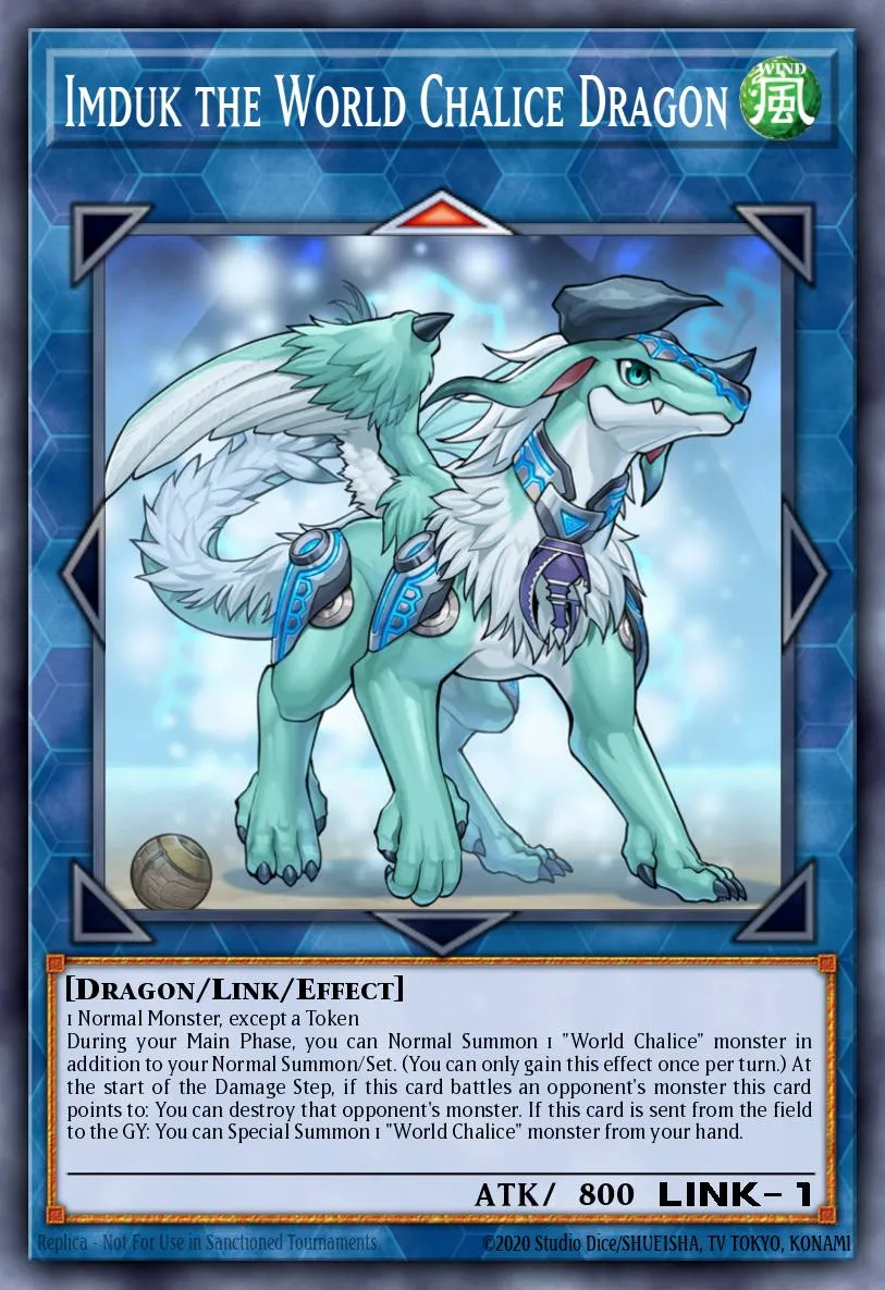 Imduk the World Chalice Dragon · Code of the Duelist Special Edition 31226177/4