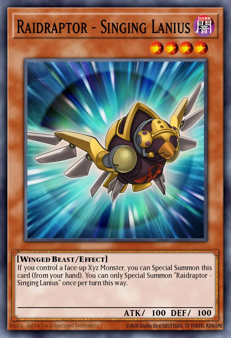 Raidraptor - Singing Lanius · Clash of Rebellions: Special Edition 31314549/4