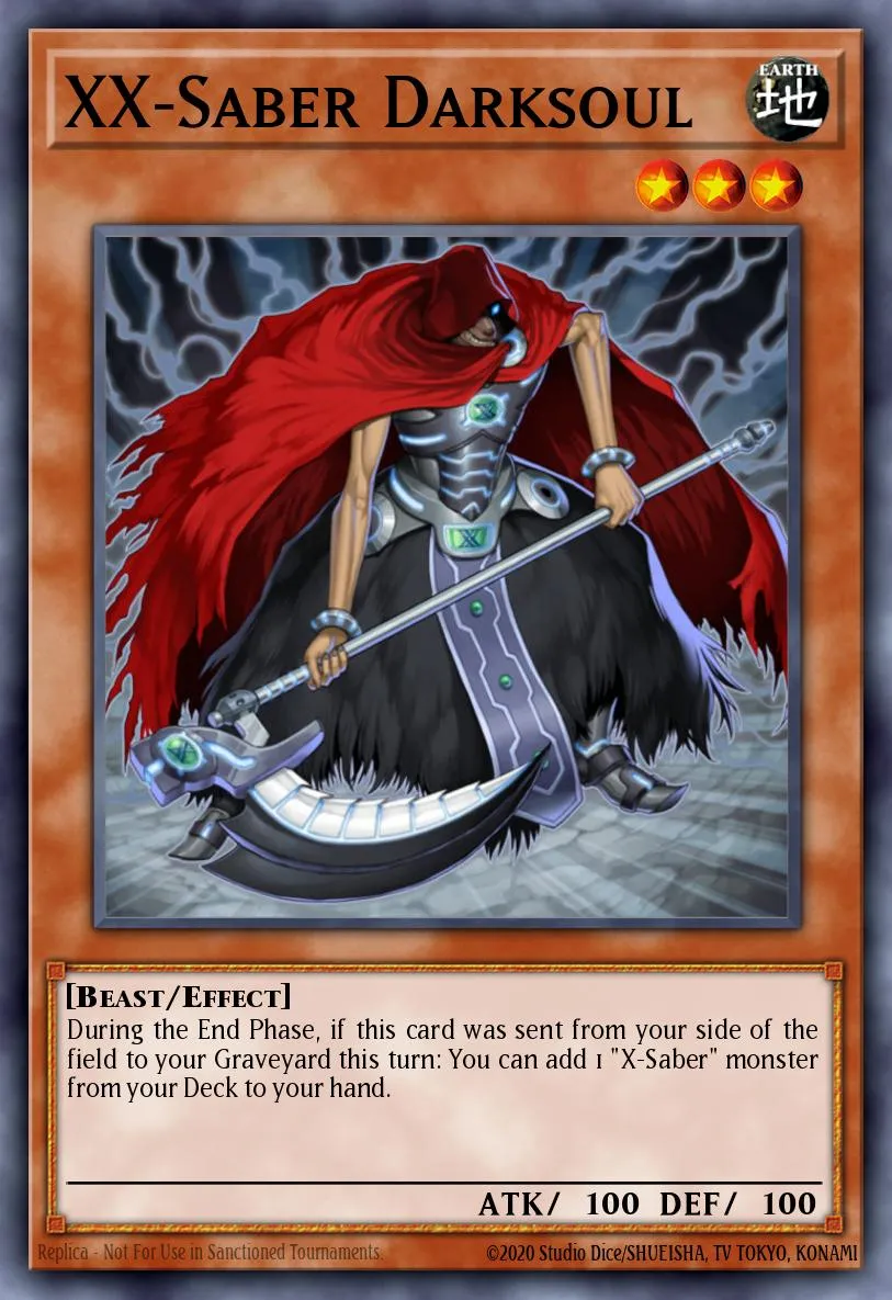 XX-Saber Darksoul · The Shining Darkness Sneak Peek Participation Card 31383545/1