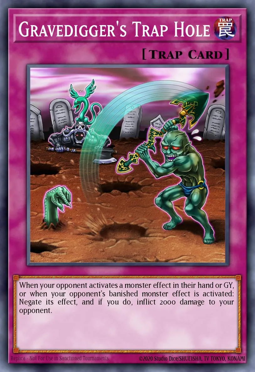 Gravedigger's Trap Hole · Eternity Code Premiere! promotional card 31548215/1