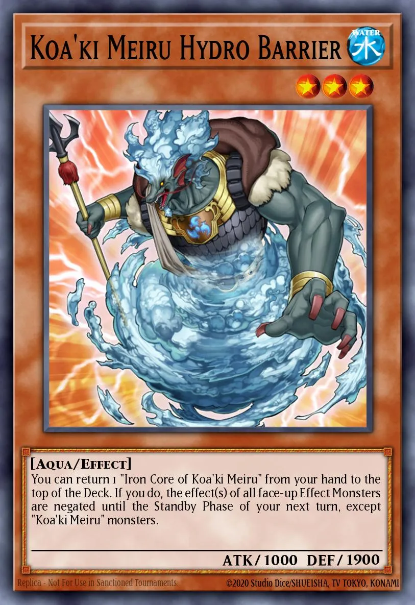 Koa'ki Meiru Hydro Barrier · Ancient Prophecy: Special Edition 31692182/2