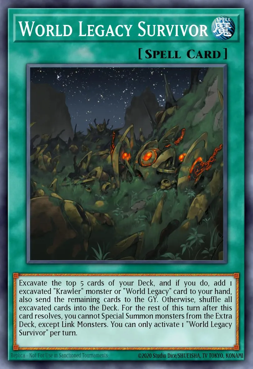 World Legacy Survivor · Cybernetic Horizon Special Edition 31706048/4