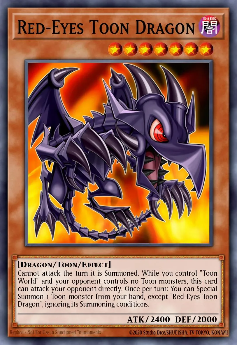 Red-Eyes Toon Dragon · Shining Victories: Special Edition 31733941/4