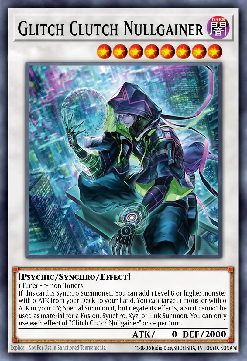 Glitch Clutch Nullgainer · Yu-Gi-Oh (No Set) 32044675