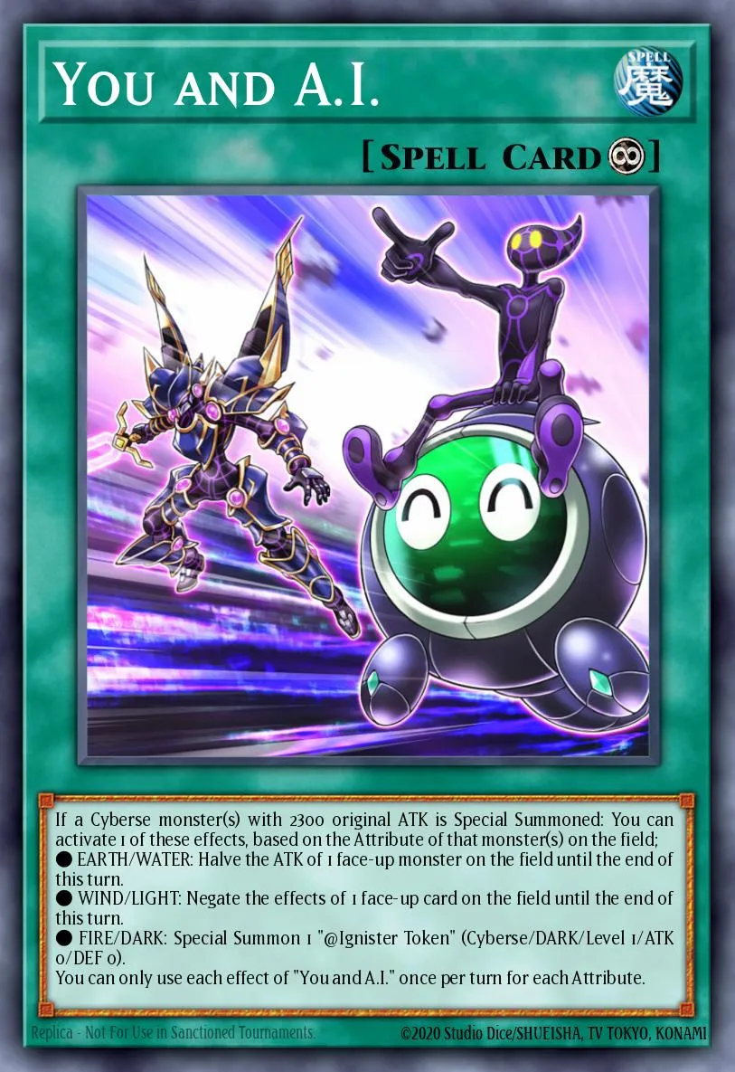 You and A.I. · Lightning Overdrive Premiere! promotional card 32056070/1