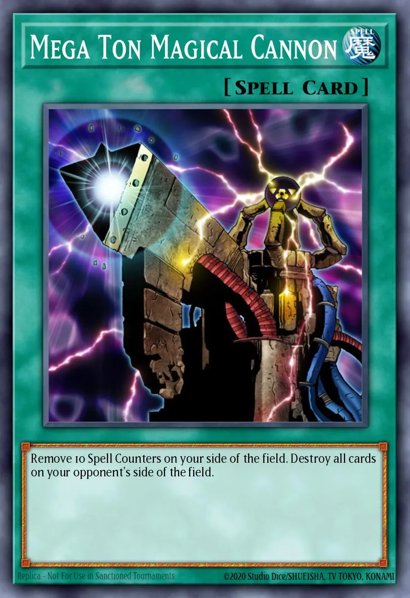Mega Ton Magical Cannon · Magician's Force 32062913/108