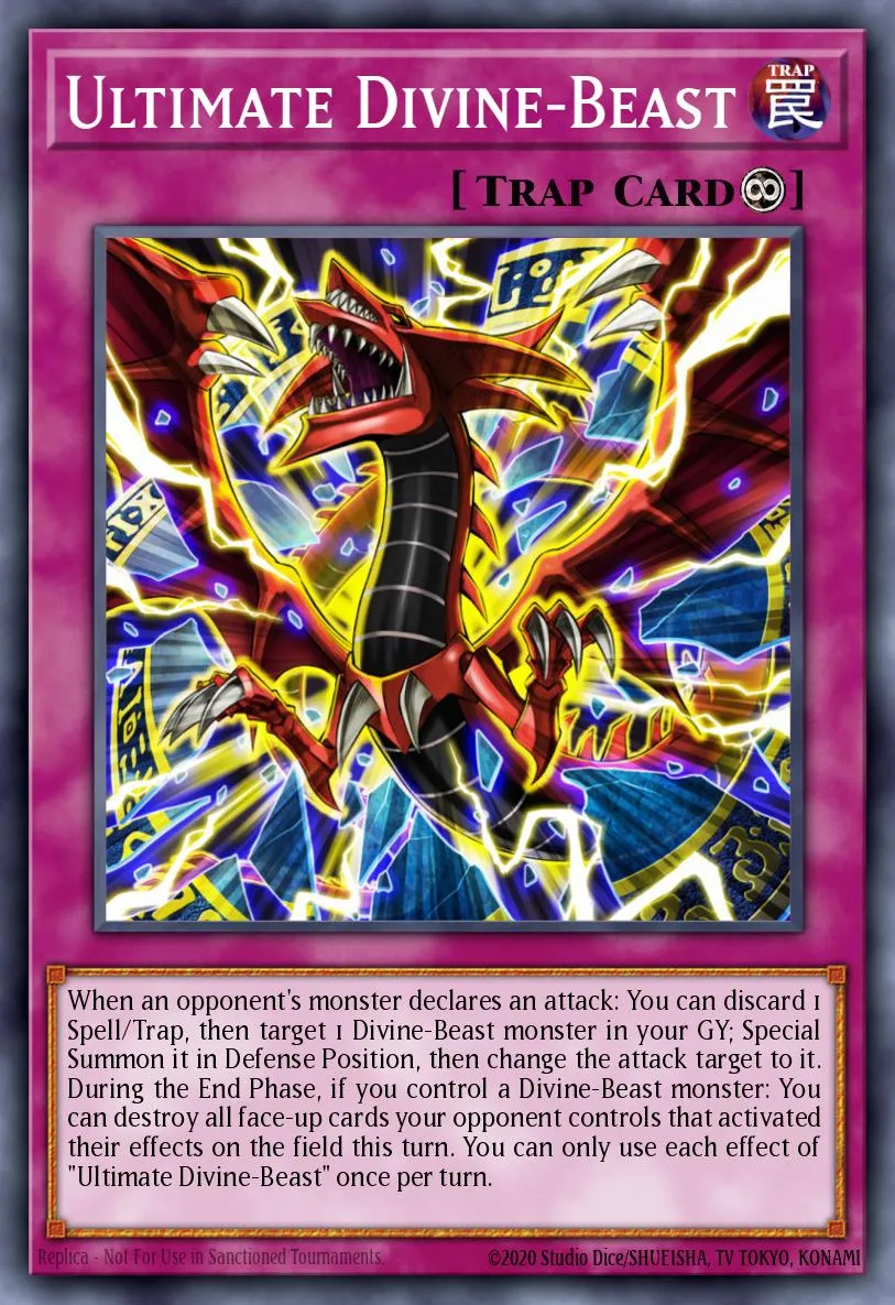 Ultimate Divine-Beast · Egyptian God Deck: Slifer the Sky Dragon 32247099/38