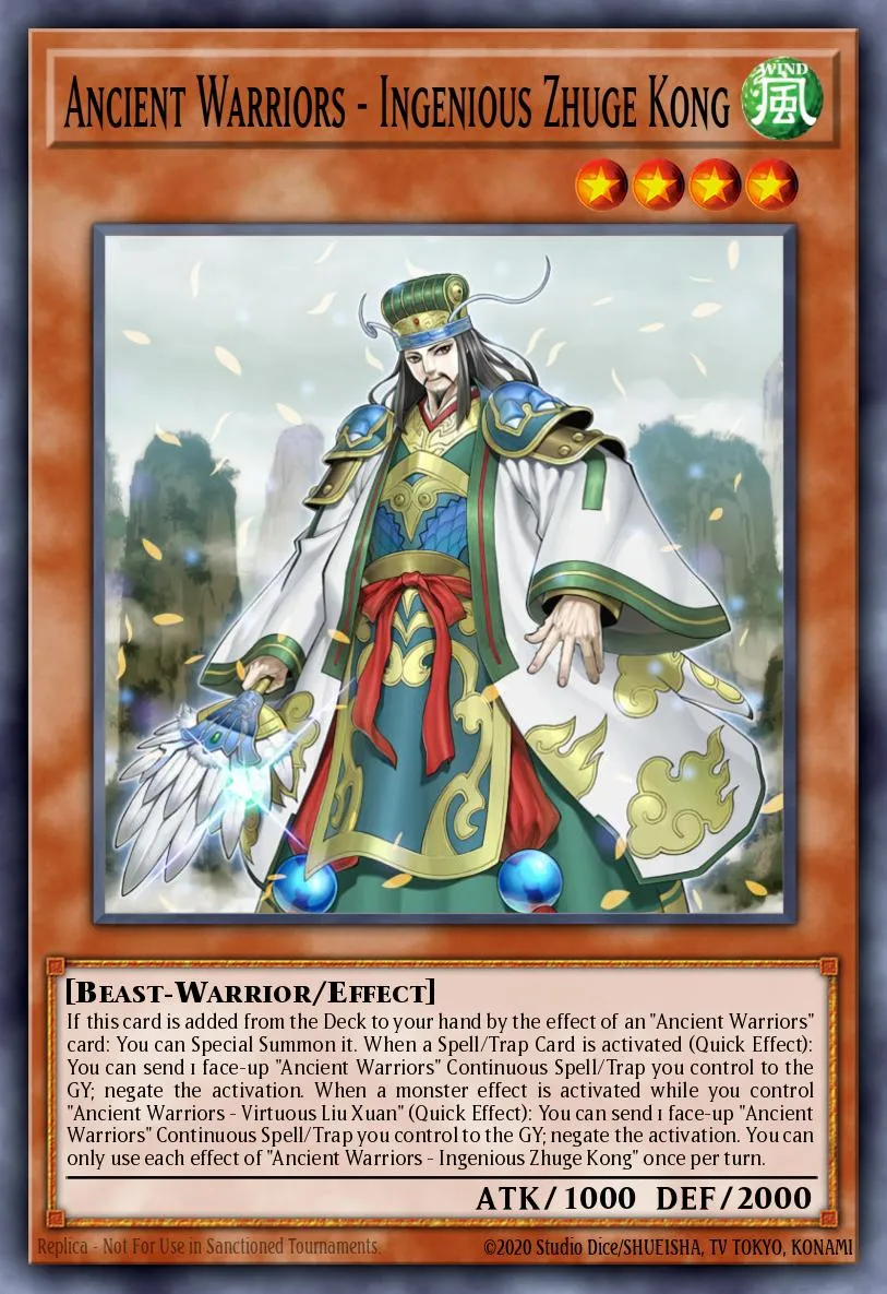 Ancient Warriors - Ingenious Zhuge Kong · Eternity Code Premiere! promotional card 32422602/1