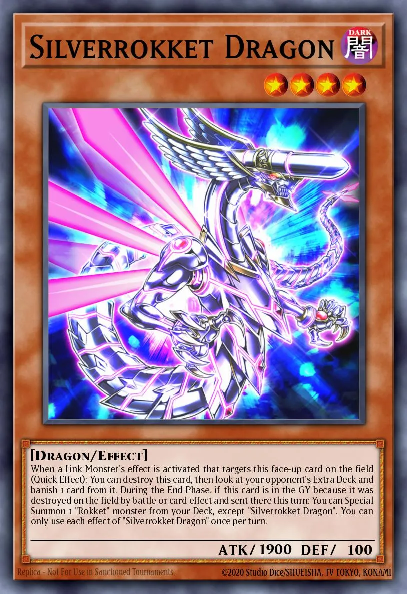 Silverrokket Dragon · Structure Deck: Rokket Revolt 32476603/46