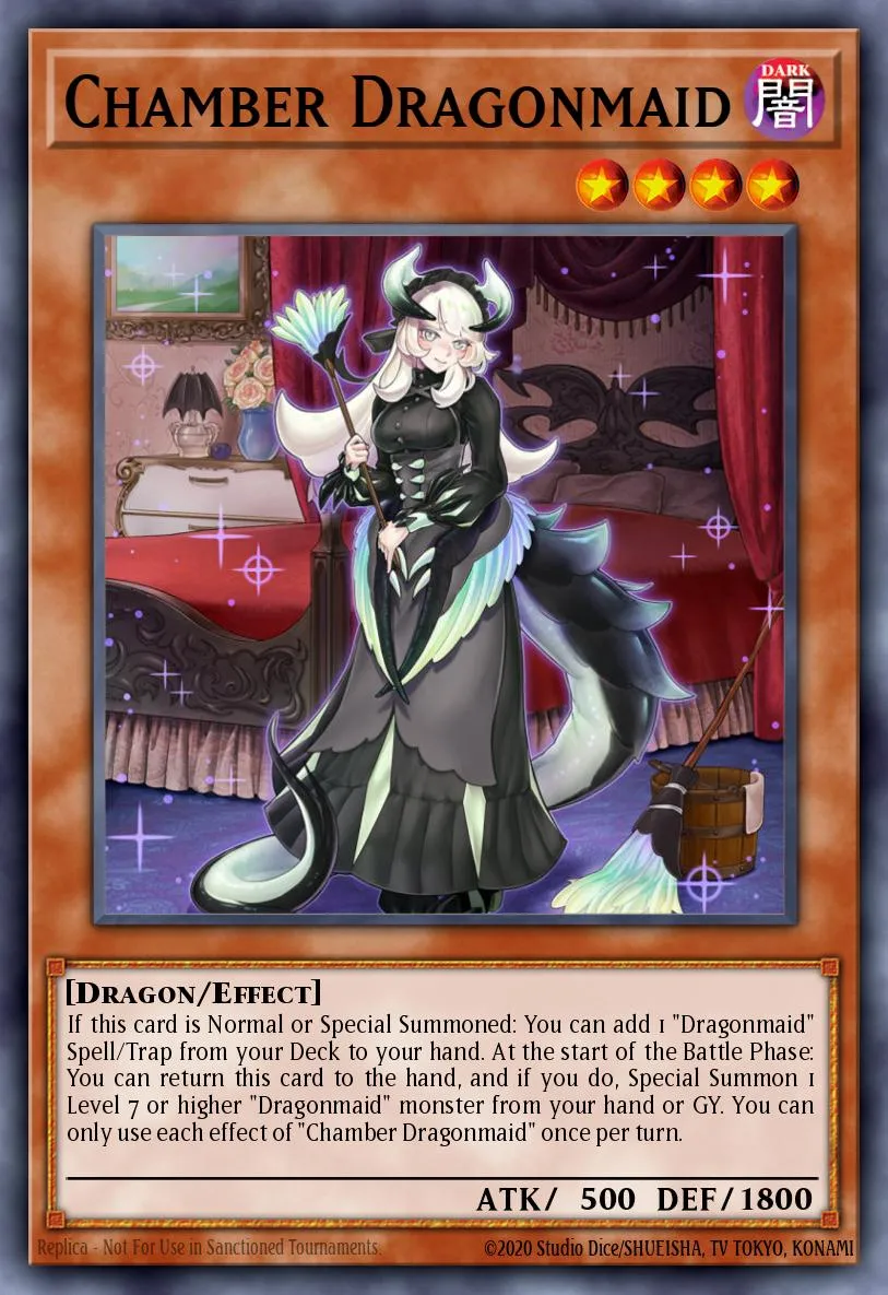 Chamber Dragonmaid · Eternity Code Premiere! promotional card 32600024/1