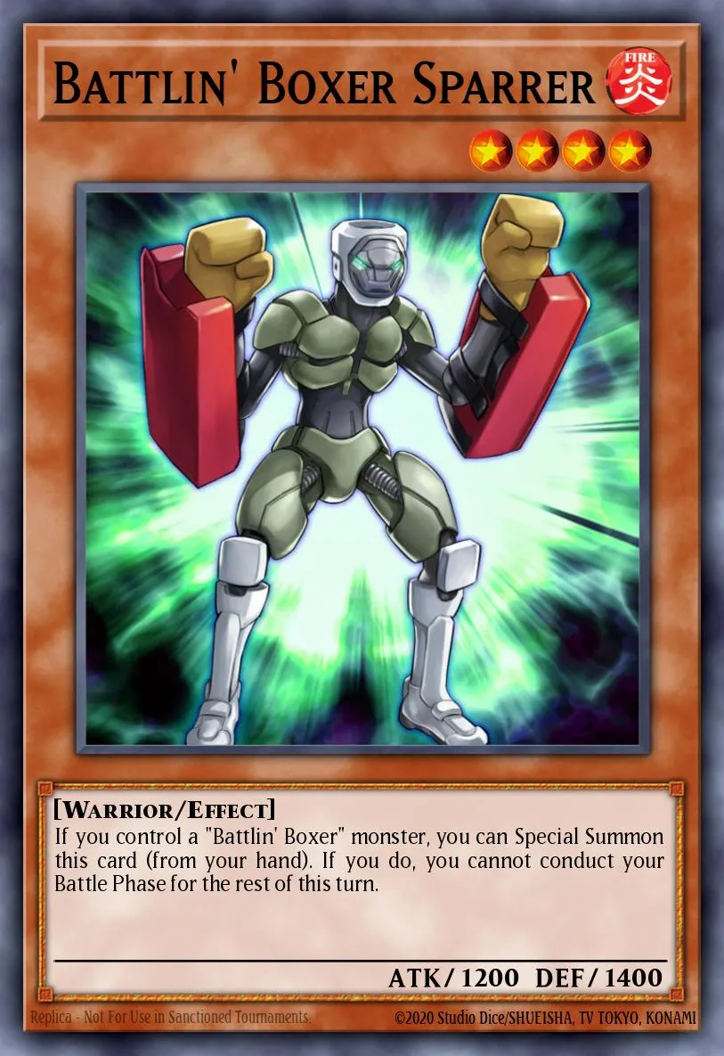 Battlin' Boxer Sparrer · Lord of the Tachyon Galaxy Sneak Peek Participation Card 32750341/1