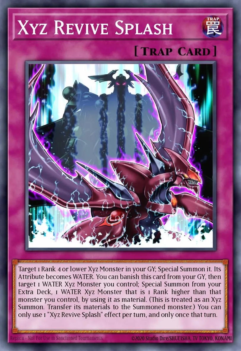Xyz Revive Splash · Eternity Code Premiere! promotional card 32764863/1