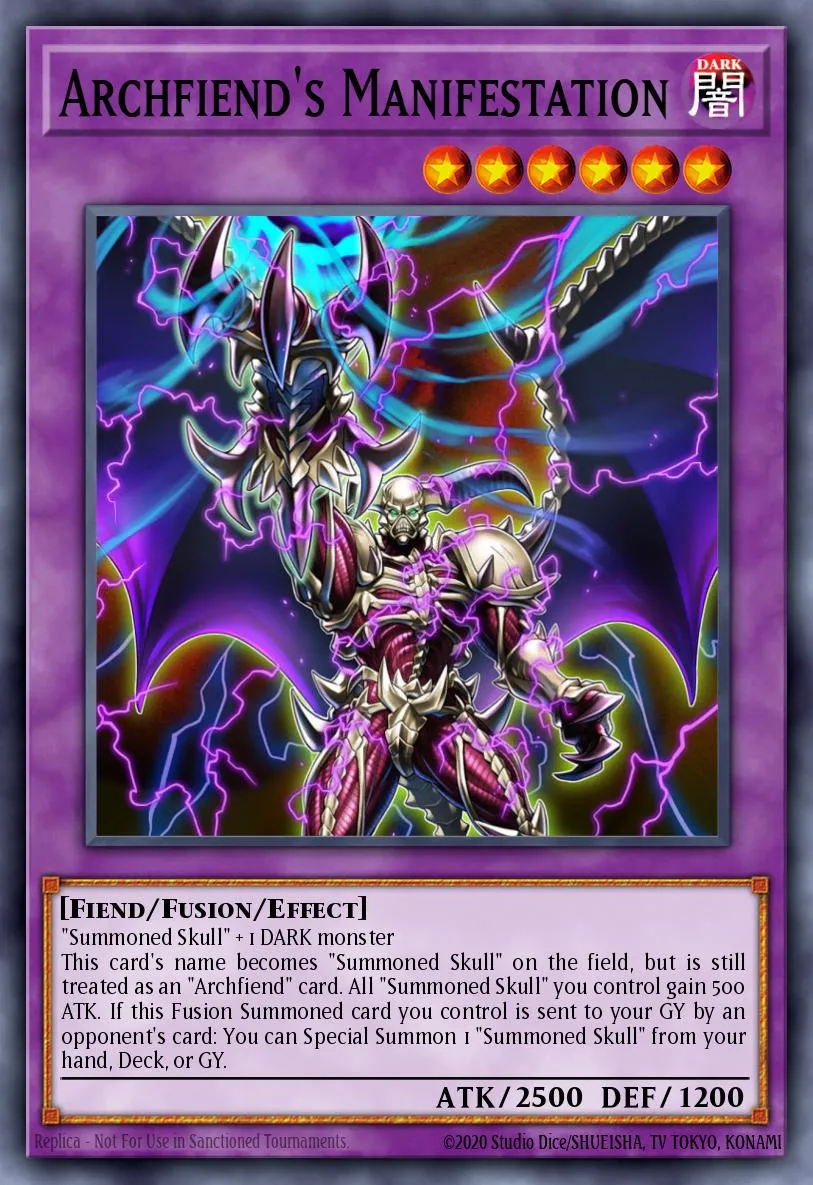 Archfiend's Manifestation · Fists of the Gadgets 32775808/60