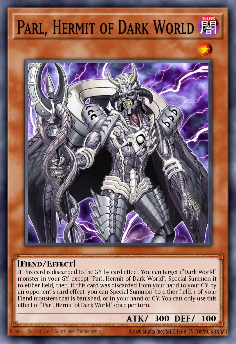 Parl, Hermit of Dark World · Structure Deck: Dark World 3289027/45