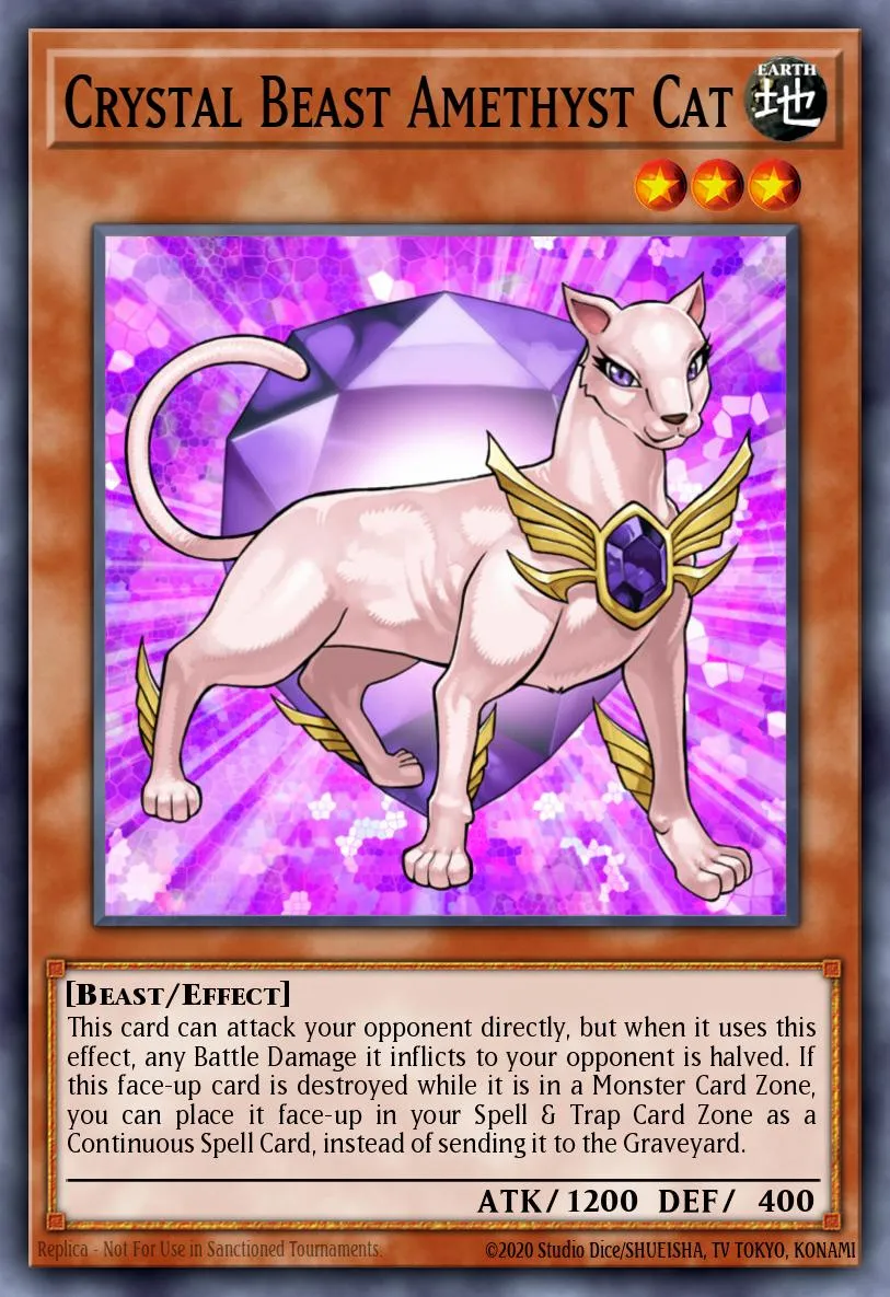 Crystal Beast Amethyst Cat · Force of the Breaker: Special Edition 32933942/2