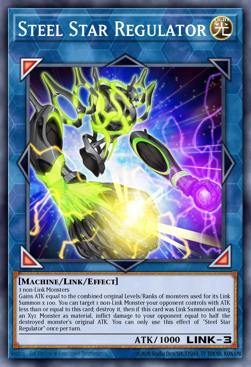 Steel Star Regulator · Blazing Vortex Premiere! promotional card 32986898/1