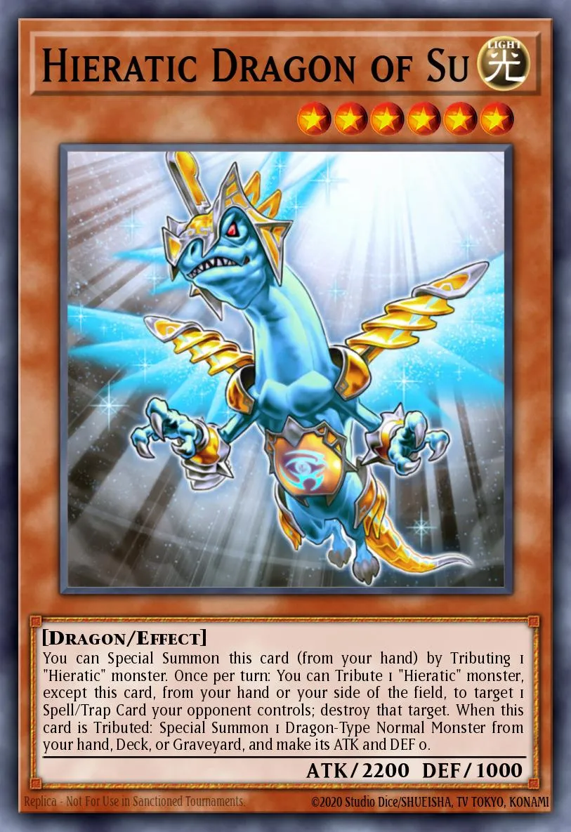 Hieratic Dragon of Su · Galactic Overlord Sneak Peek Participation Card 3300267/1