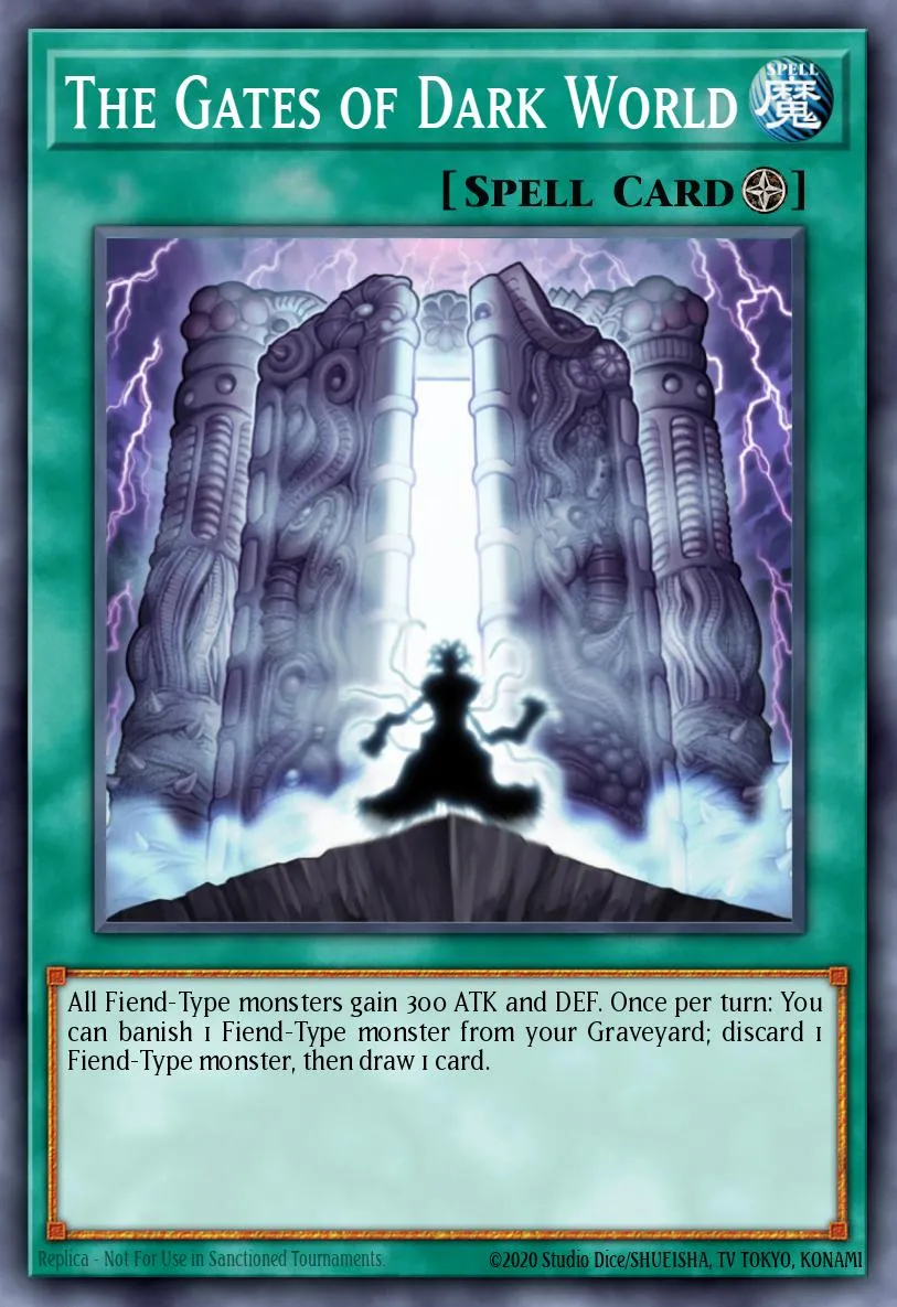 The Gates of Dark World · Gates of the Underworld Structure Deck 33017655/39