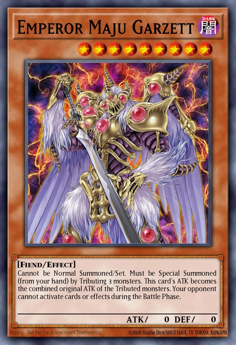 Emperor Maju Garzett · Dark Neostorm Special Edition 33022867/4
