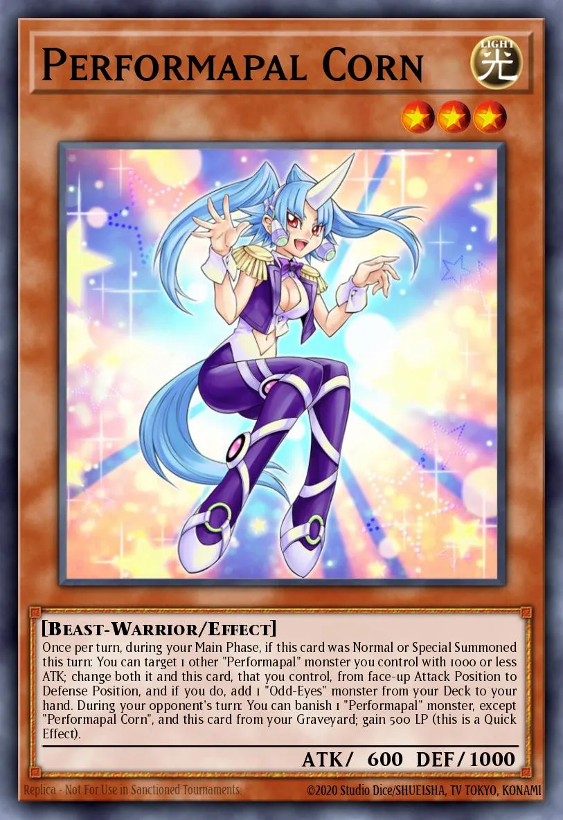 Performapal Corn · Dragons of Legend: Unleashed 33103459/73