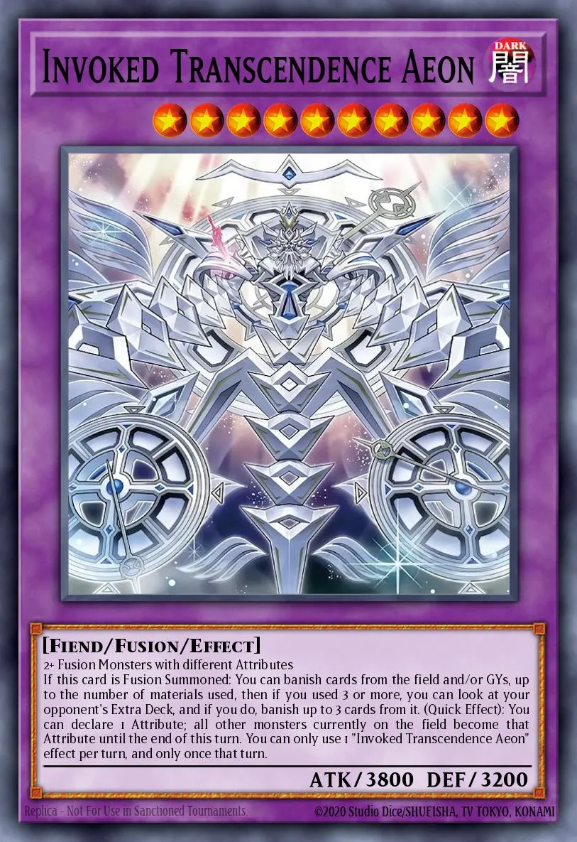 Invoked Transcendence Aeon · Yu-Gi-Oh (No Set) 33166263