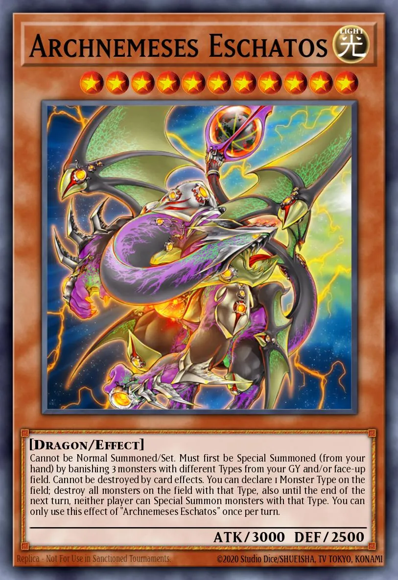 Archnemeses Eschatos · Eternity Code Premiere! promotional card 33212663/1