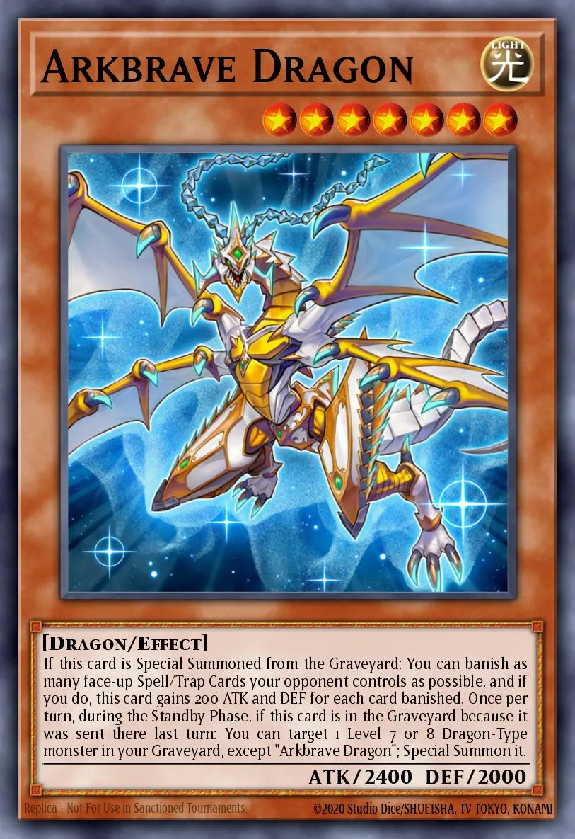 Arkbrave Dragon · Rise of the True Dragons Structure Deck 33282498/41