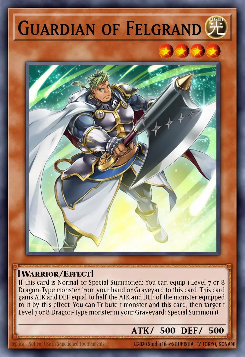 Guardian of Felgrand · Rise of the True Dragons Structure Deck 33460840/41