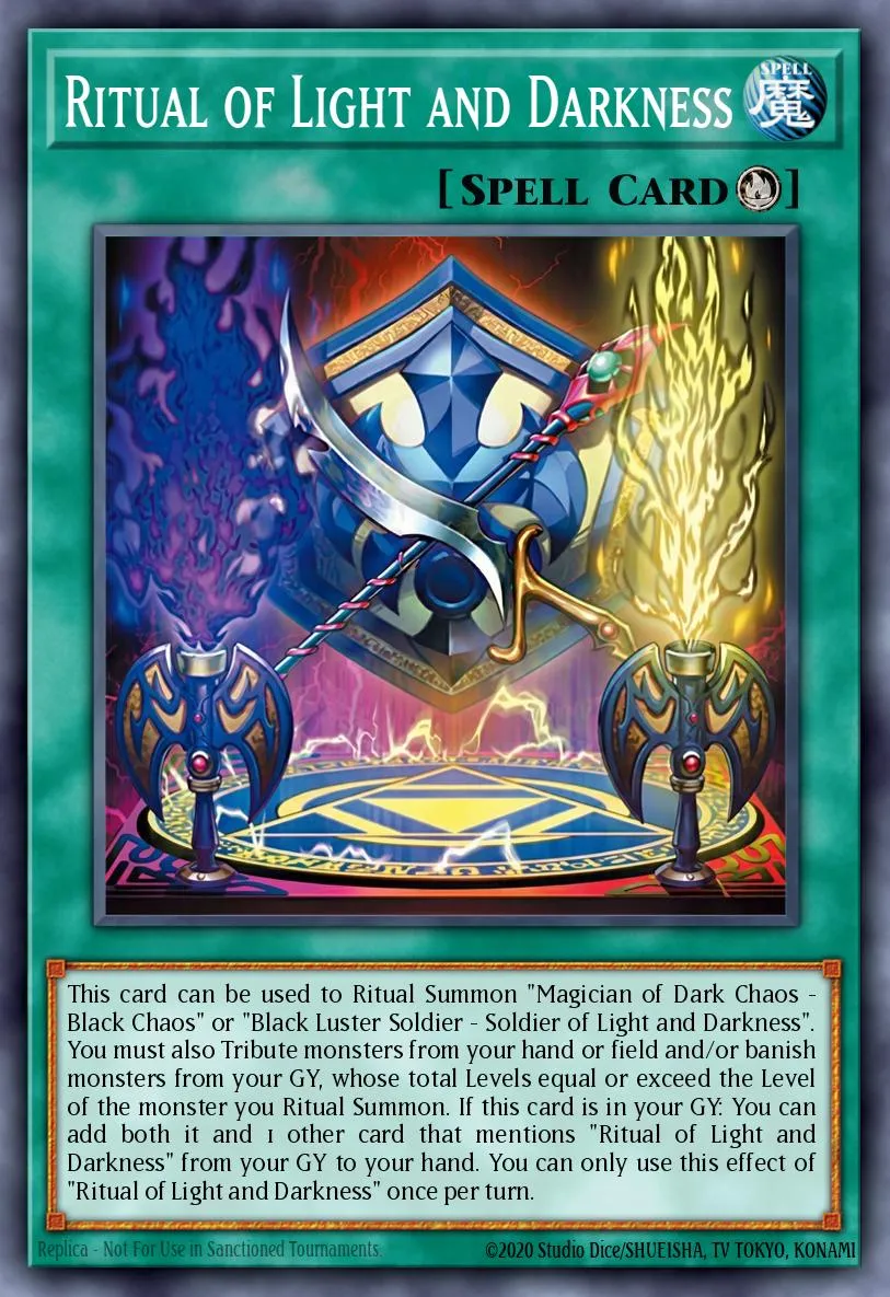Ritual of Light and Darkness · Yu-Gi-Oh (No Set) 33599853
