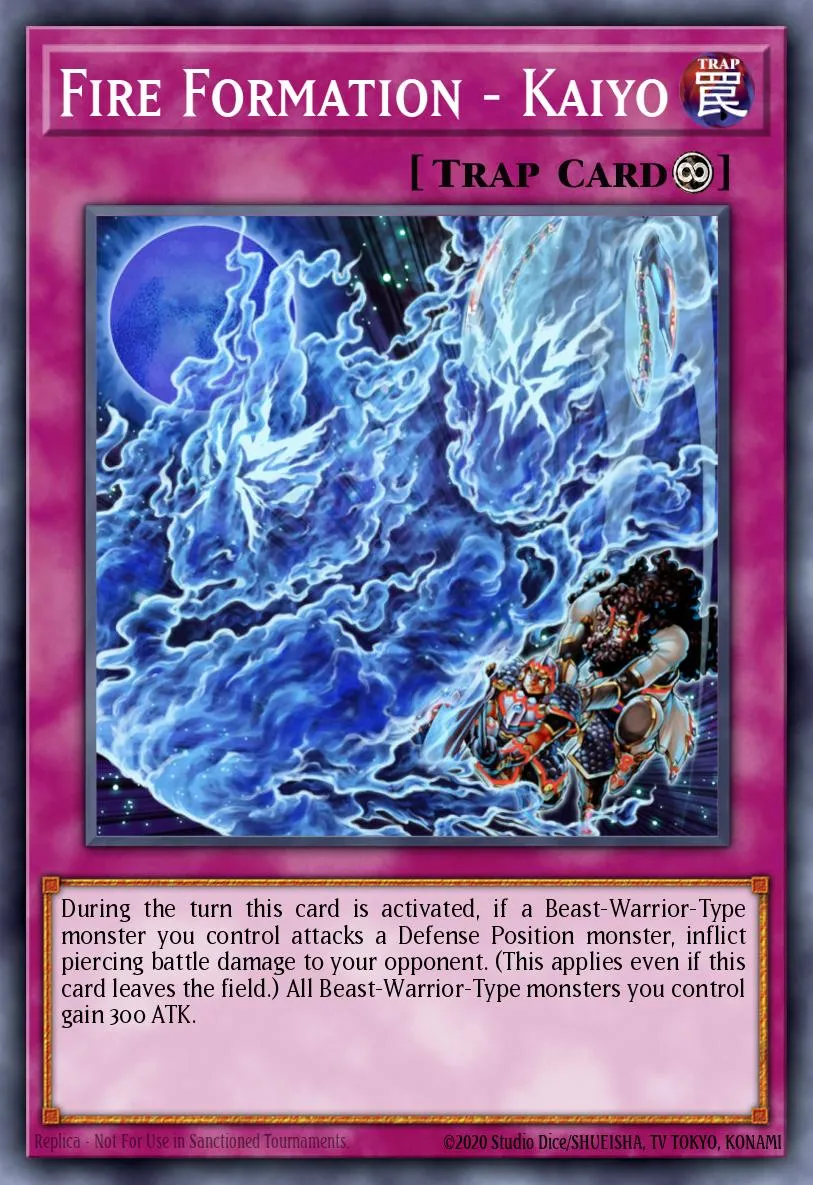 Fire Formation - Kaiyo · Lord of the Tachyon Galaxy Sneak Peek Participation Card 33665663/1