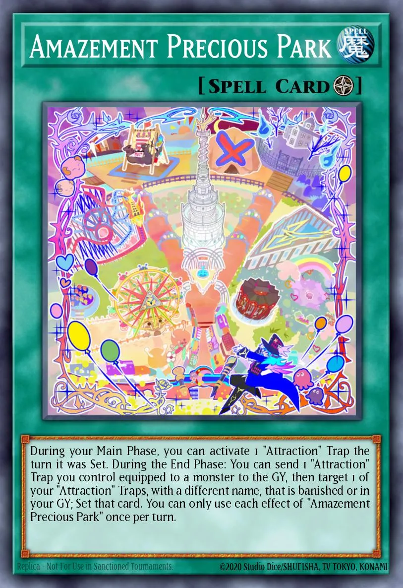 Amazement Precious Park · Lightning Overdrive Premiere! promotional card 33773528/1