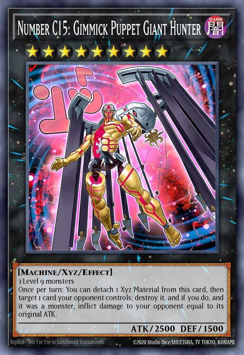 Number C15: Gimmick Puppet Giant Hunter · Premium Gold 33776843/90