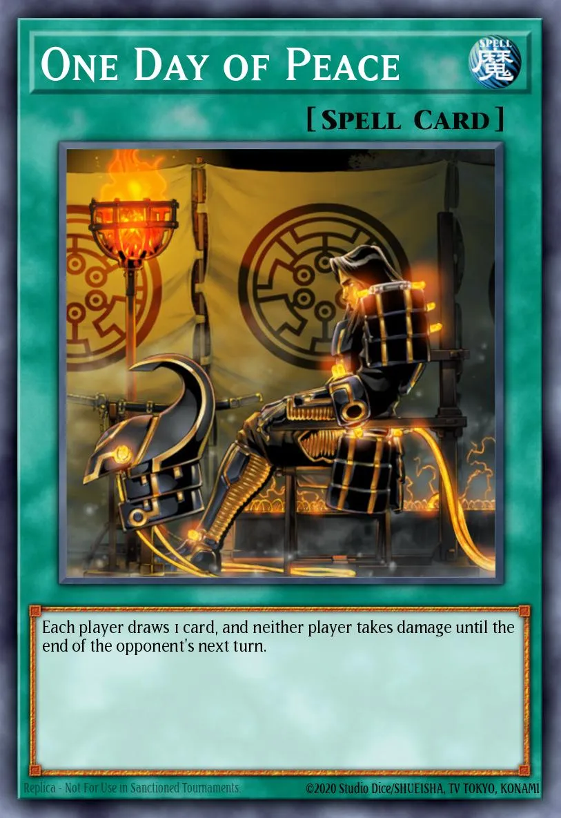 One Day of Peace · Photon Shockwave Sneak Peek Participation Card 33782437/1
