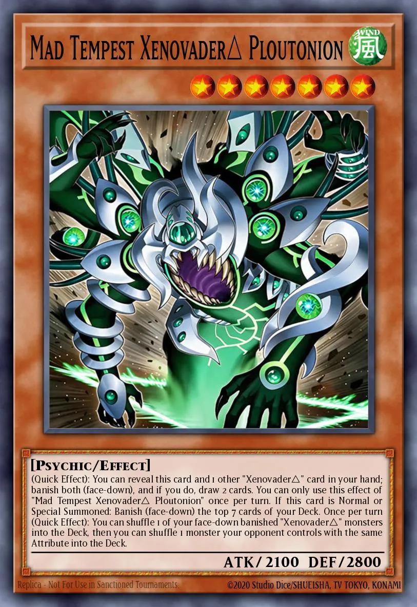 Mad Tempest Xenovader△ Ploutonion · Yu-Gi-Oh (No Set) 33822112